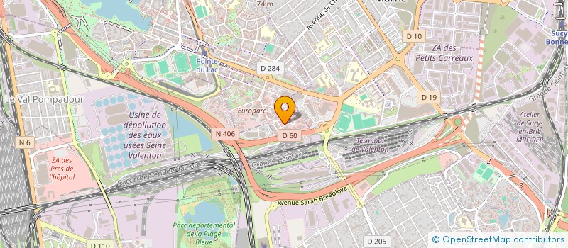 localisation de l'entreprise ASSCOT à CRETEIL