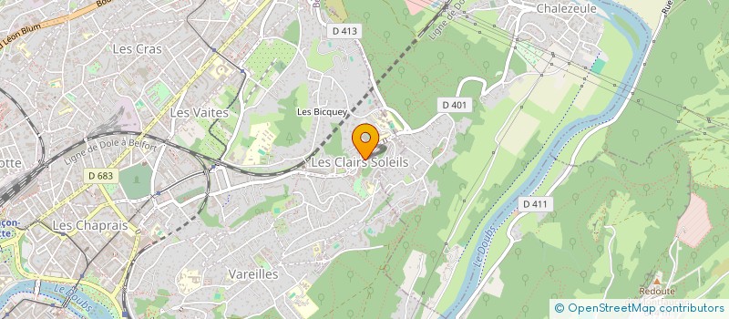 localisation de l'entreprise ASSDC à BESANCON