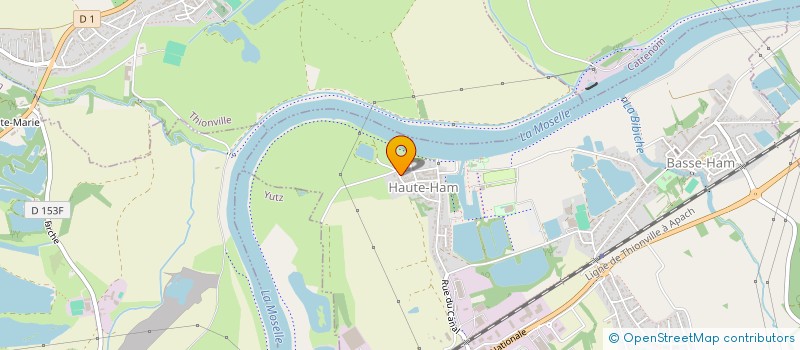 localisation de l'entreprise ASSE DE L ECOLE ELEMENTAIRE MIXTE DE KUNTZIG  KUNTZIG