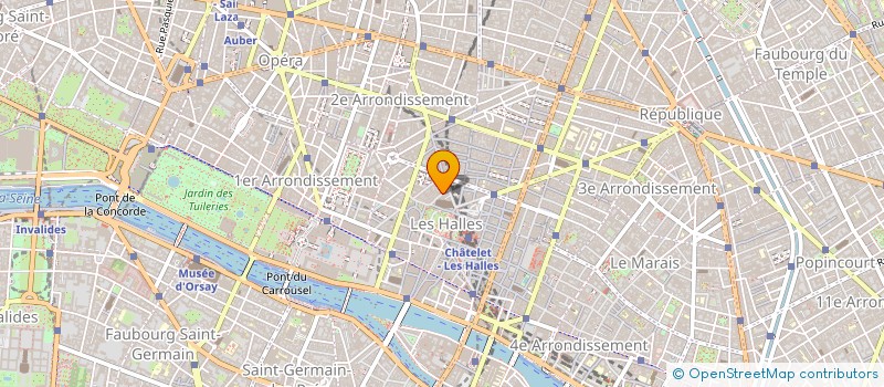 localisation de l'entreprise ASSE HOLDING  PARIS