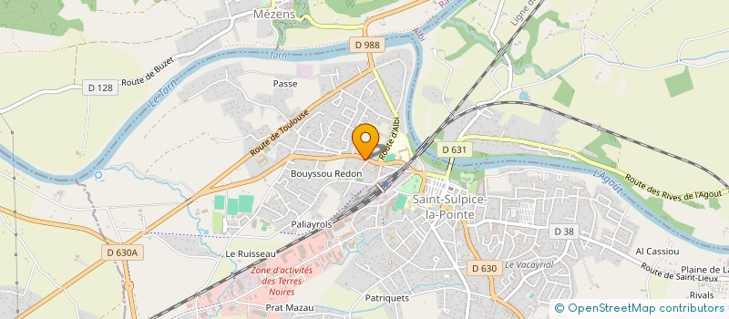 localisation de l'entreprise ASSE Z à SAINT-SULPICE-LA-POINTE