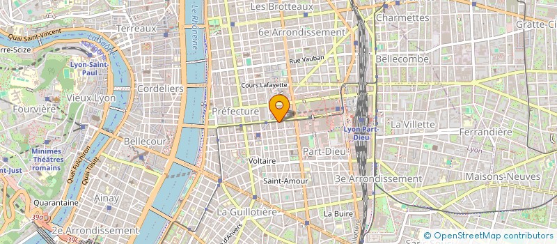 localisation de l'entreprise ASSEA  LYON