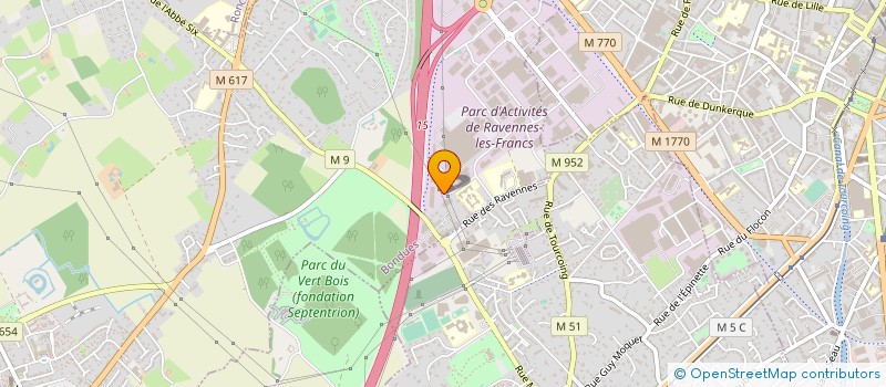 localisation de l'entreprise ASSECHEMENTS ET TRAITEMENT DE L HUMIDITE à BONDUES