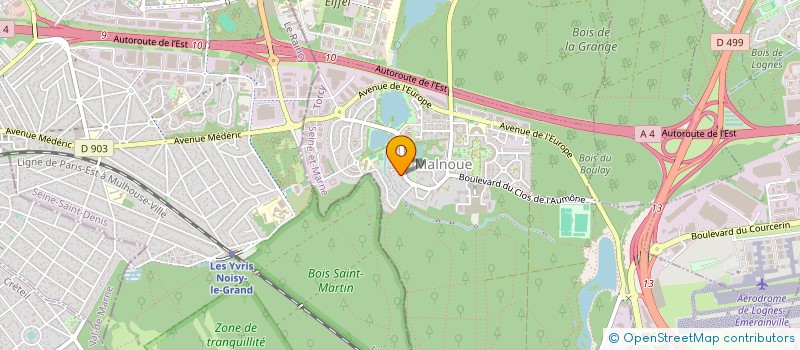 localisation de l'entreprise ASSECMI à EMERAINVILLE