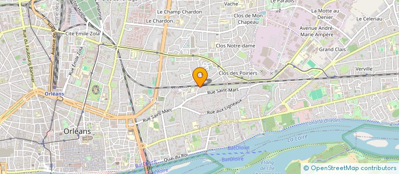 localisation de l'entreprise ASSED :ASSOCIATION DE SOUTIEN SCOLAIRE ET EDUCATION à ORLEANS