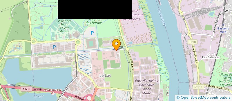 localisation de l'entreprise ASSEDIC AQUITAINE à BORDEAUX