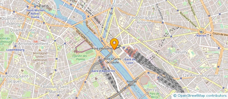 localisation de l'entreprise ASSEDIC DE PARIS à PARIS