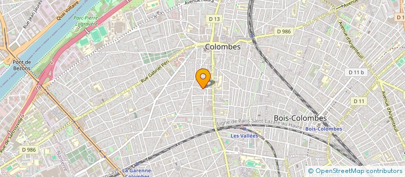 localisation de l'entreprise ASSEKREM à COLOMBES