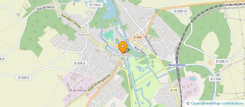 localisation de l'entreprise ASSEL à MAINTENON