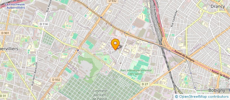 localisation de l'entreprise ASSEL-COM  BOBIGNY