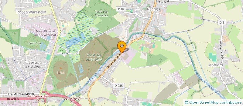 localisation de l'entreprise ASSELIN - MIGANI  DOUAI