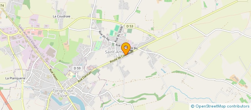 localisation de l'entreprise ASSELIN PERE ET FILS à SAINT-AMAND-VILLAGES
