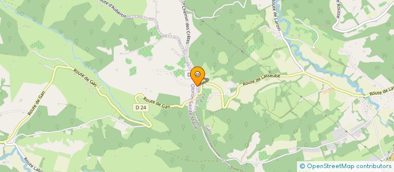 localisation de l'entreprise ASSELINE  LASSEUBE