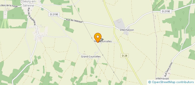 localisation de l'entreprise ASSELINEAU PASCAL  CHEVRY-EN-SEREINE