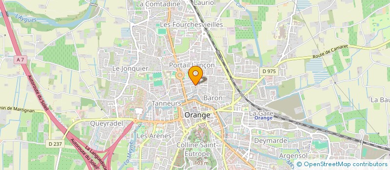 localisation de l'entreprise ASSEM DIEU D ORANGE EGLI EVANG PENTECOTE à ORANGE