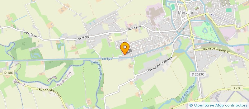 localisation de l'entreprise ASSEMAN-DEPREZ à MERVILLE