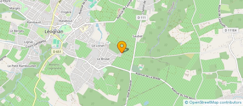 localisation de l'entreprise ASSEMBLAGE EN BORDEAUX  LEOGNAN