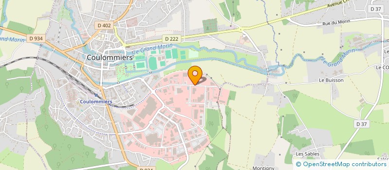 localisation de l'entreprise ASSEMBLAGE ET CONTROLE DE TERMINAUX DE CLIMATISATION à COULOMMIERS