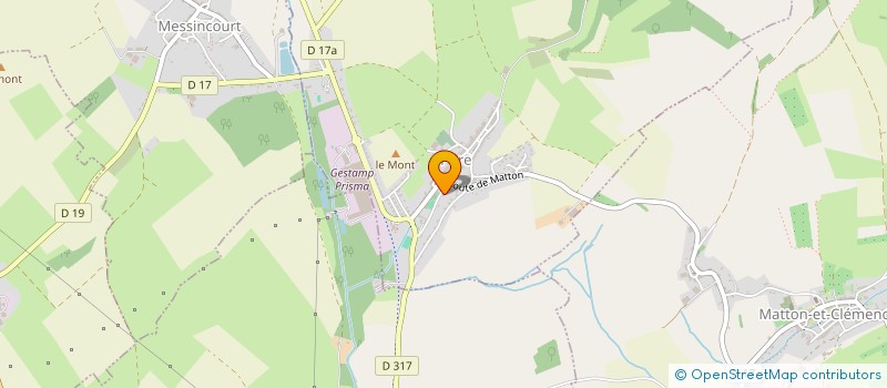 localisation de l'entreprise ASSEMBLAGE METALLIQUE  PURE