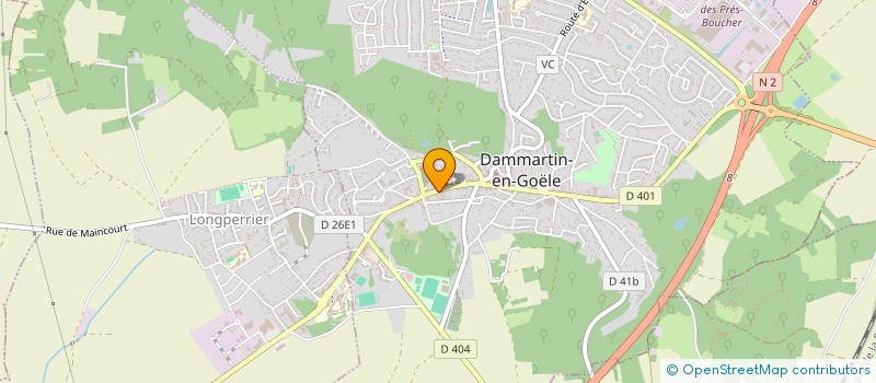 localisation de l'entreprise ASSEMBLE TES ENVIES  DAMMARTIN-EN-GOELE