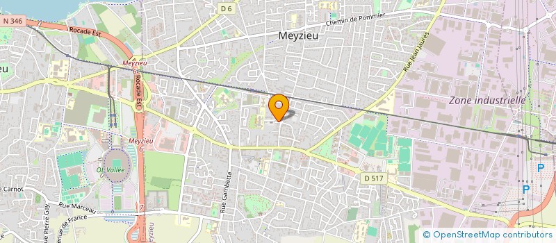 localisation de l'entreprise ASSEMBLEE CHRETIENNE à MEYZIEU
