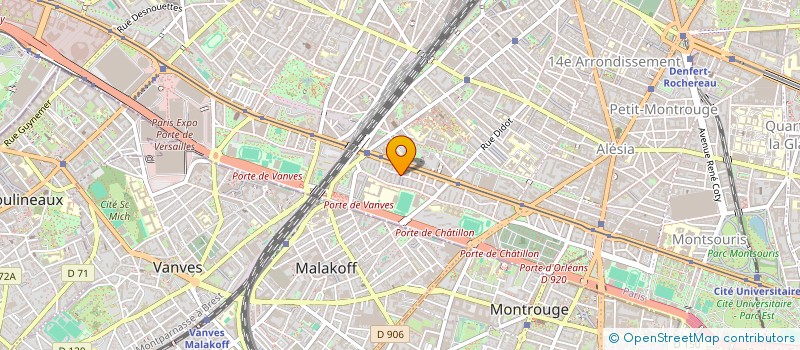 localisation de l'entreprise ASSEMBLEE CHRETIENNE CHRIST A L'OEUVRE  PARIS