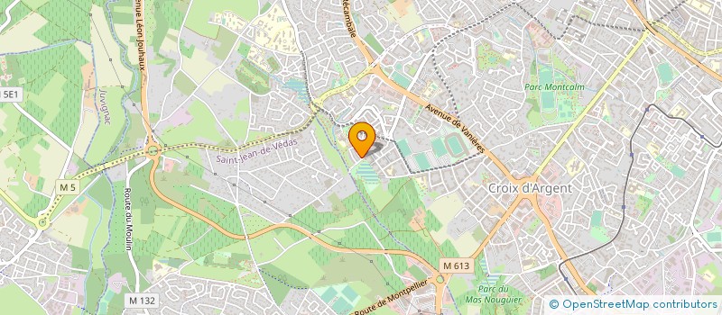 localisation de l'entreprise ASSEMBLEE CHRETIENNE LA SOURCE à MONTPELLIER