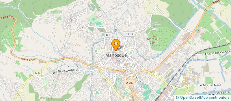 localisation de l'entreprise ASSEMBLEE CITOYENNE DU BASSIN MANOSQUIN à MANOSQUE