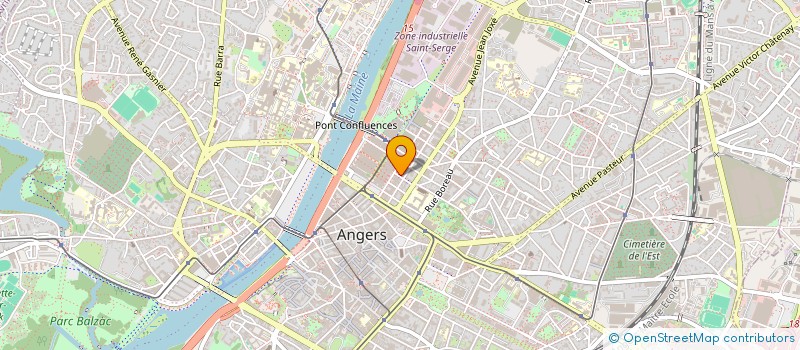 localisation de l'entreprise ASSEMBLEE DE DIEU D'ANGERS ET DE LA METROPOLE ANGEVINE à ANGERS