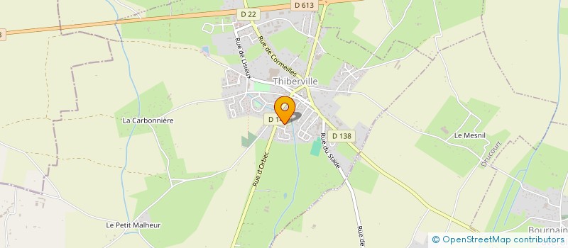 localisation de l'entreprise ASSEMBLEE DE DIEU DE DRUCOURT  DRUCOURT