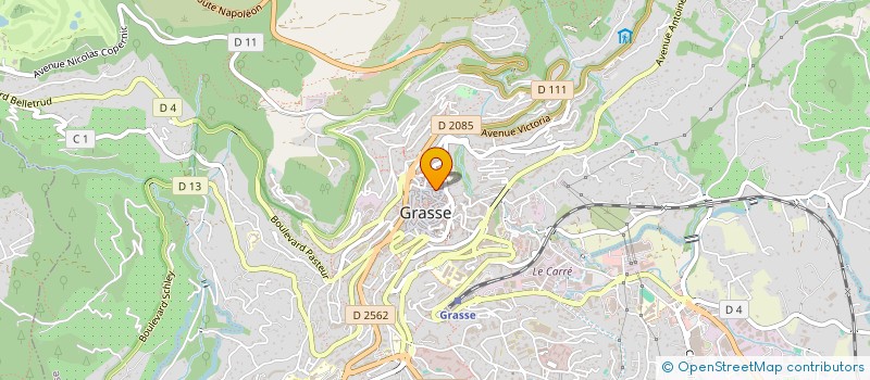 localisation de l'entreprise ASSEMBLEE DE DIEU DE GRASSE à GRASSE