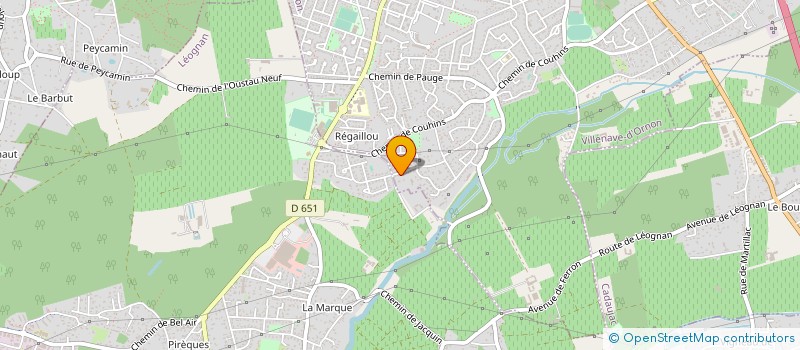 localisation de l'entreprise ASSEMBLEE DE DIEU DES GRAVES à VILLENAVE-D'ORNON