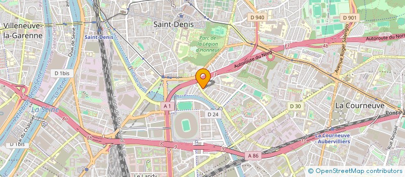 localisation de l'entreprise ASSEMBLEE DE DIEU MISSION EN FRANCE / ASSEMBLEIA DE DEUS MISSAO FRANCA (A.D.M.F)  SAINT-DENIS