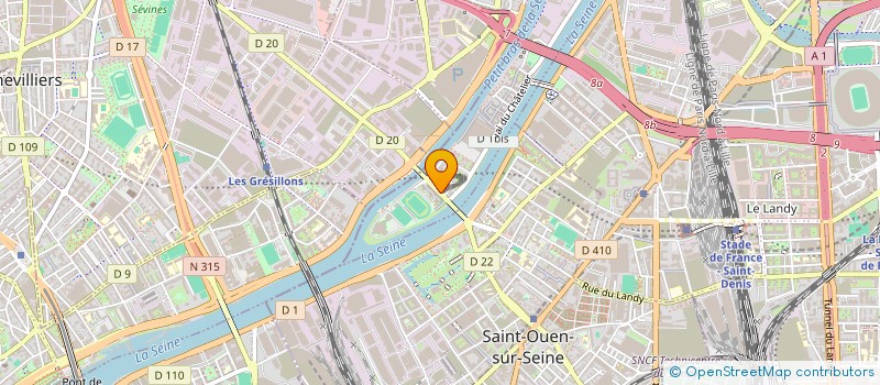 localisation de l'entreprise ASSEMBLEE DE JERUSALEM DU CORPS DU CHRIST  L'ILE-SAINT-DENIS