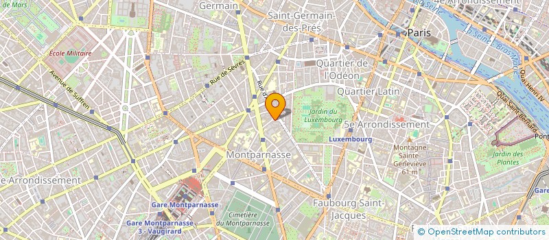 localisation de l'entreprise ASSEMBLEE DES DEPARTEMENTS DE FRANCE  PARIS