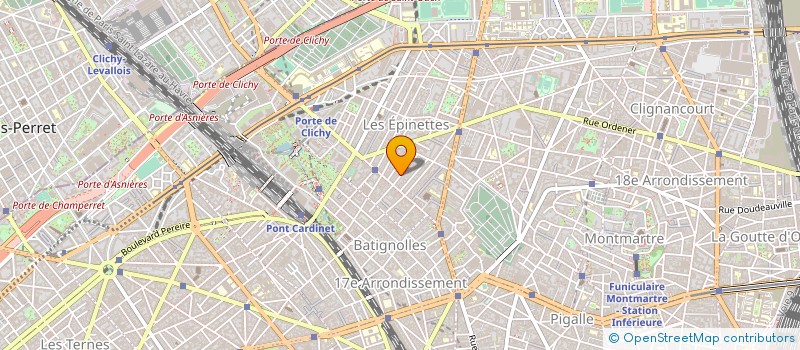 localisation de l'entreprise ASSEMBLEE DU CHRIST à PARIS