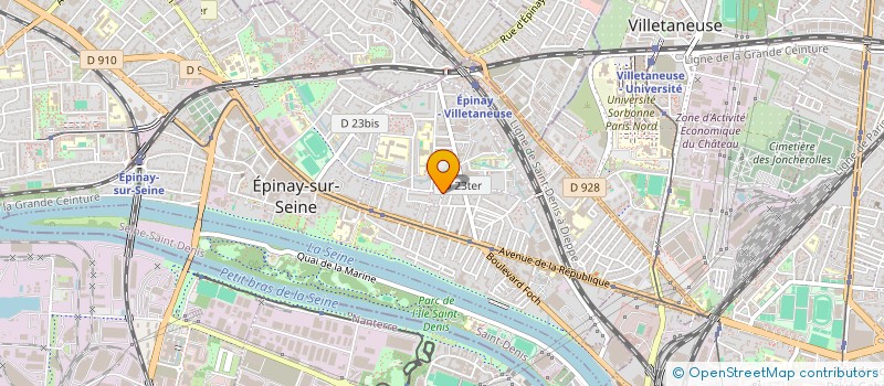 localisation de l'entreprise ASSEMBLEE DU SAINT ESPRIT à EPINAY-SUR-SEINE