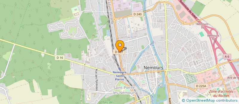 localisation de l'entreprise ASSEMBLEE EVANGELIQUE ADD NEMOURS à NEMOURS