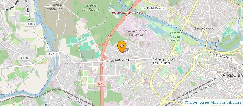 localisation de l'entreprise ASSEMBLEE EVANGELIQUE DIEU DE REDRESSEMENT à ANGOULEME