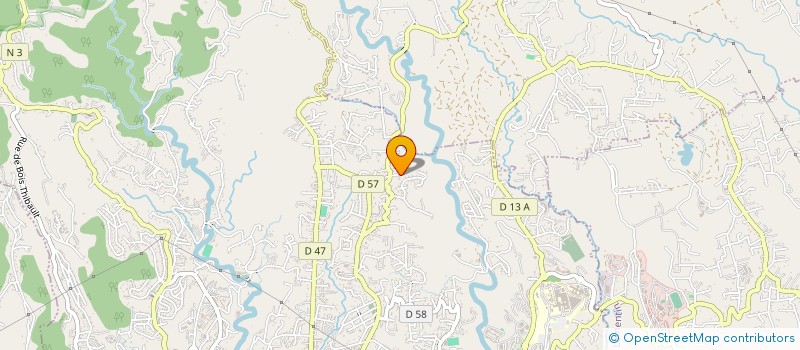 localisation de l'entreprise ASSEMBLEE EVANGELIQUE LA PORTE FORT-DE-FRANCE  FORT DE FRANCE