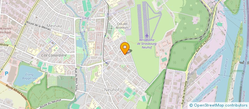 localisation de l'entreprise ASSEMBLEE METANOIA à STRASBOURG