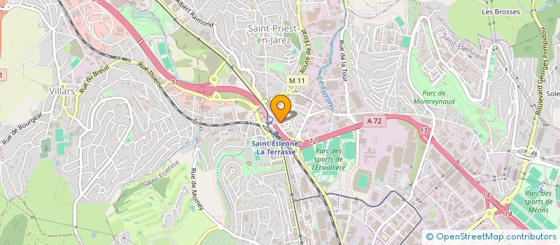 localisation de l'entreprise ASSEMBLEE PROTESTANTE EVANGELIQUE DE SAINT ETIENNE  SAINT-ETIENNE