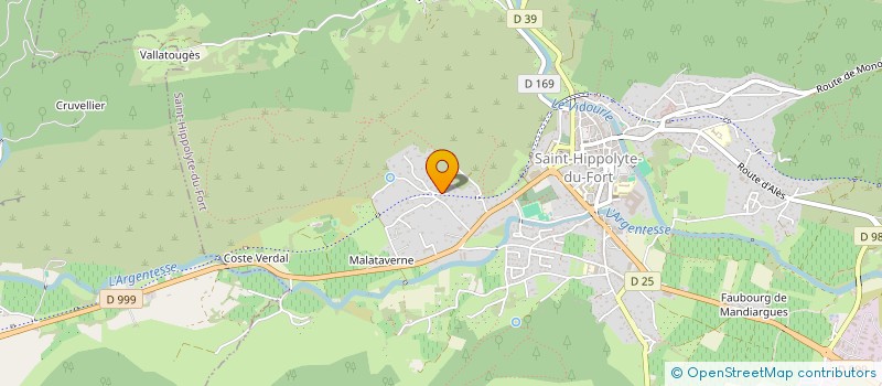 localisation de l'entreprise ASSEMBLEE REGIONALE DES RADIOS ASSOCIATIVES  SAINT-HIPPOLYTE-DU-FORT