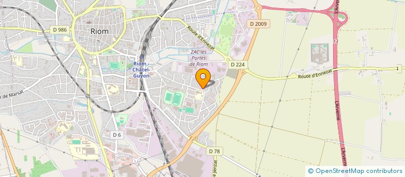 localisation de l'entreprise ASSEMBLY  RIOM