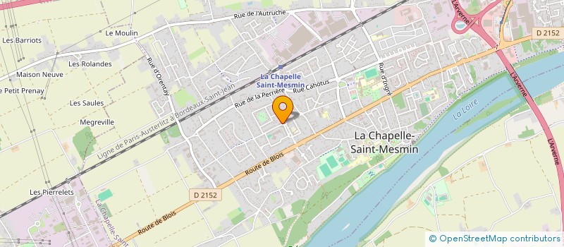 localisation de l'entreprise ASSENA DEVELOPPEMENT à LA CHAPELLE-SAINT-MESMIN
