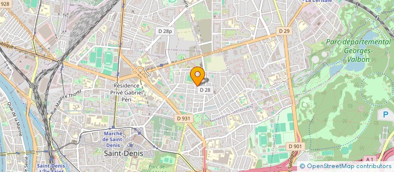 localisation de l'entreprise ASSENACONSULTING à SAINT-DENIS
