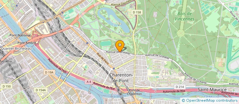 localisation de l'entreprise ASSENAV  CHARENTON-LE-PONT