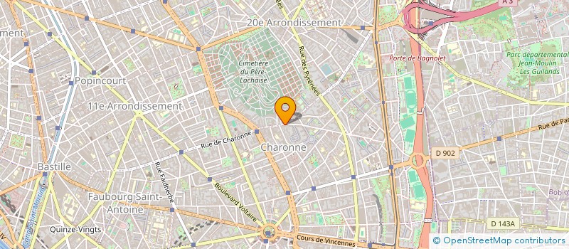localisation de l'entreprise ASSER  PARIS