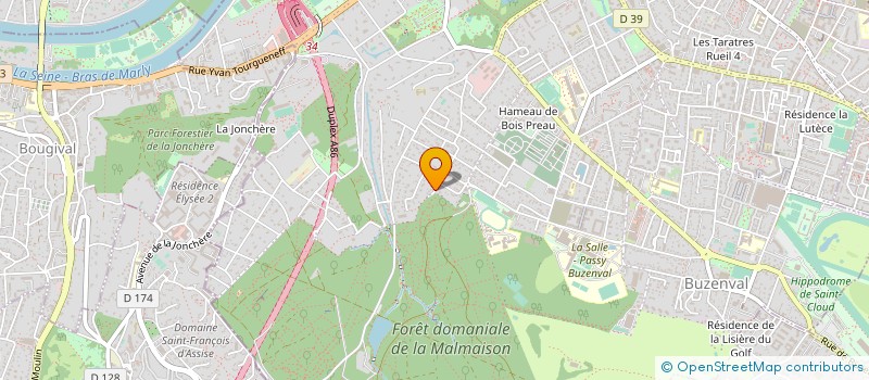 localisation de l'entreprise ASSERINA à RUEIL-MALMAISON