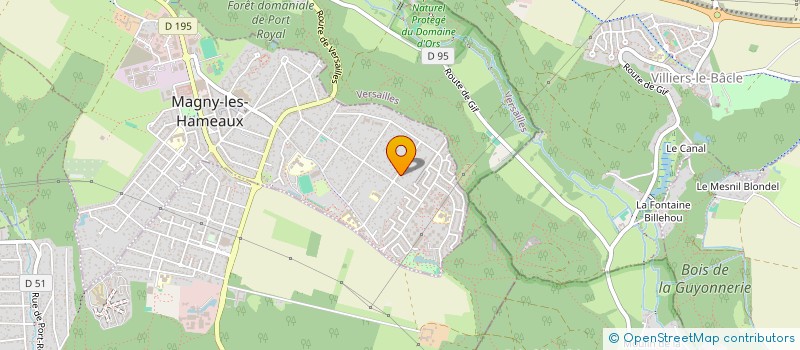 localisation de l'entreprise ASSESSOR  MAGNY-LES-HAMEAUX